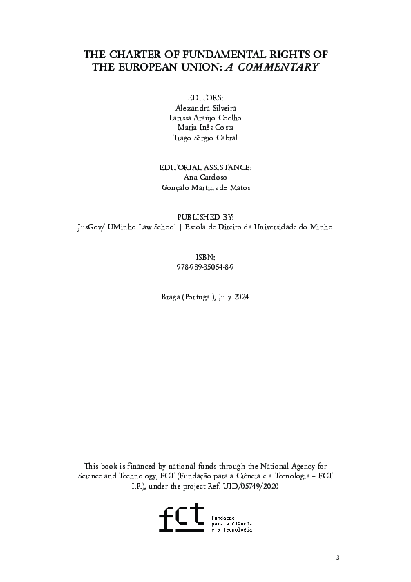 (PDF) Commentary to Article 53 - The Charter of Fundamental Rights of ...