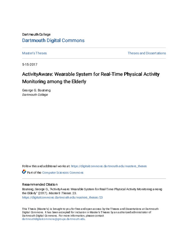 (PDF) ActivityAware: Wearable System for Real-Time Physical Activity ...
