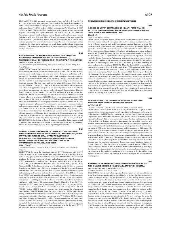 (PDF) DU3 Assessment of the Knowledge and Perceptions of the Malaysian ...