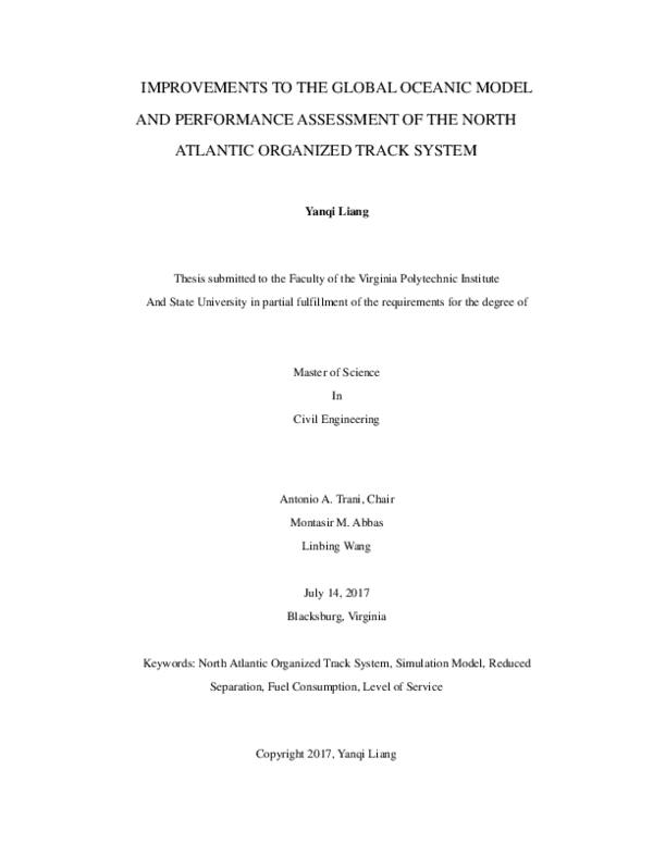 (PDF) Improvements to The Global Oceanic Model and Performance ...