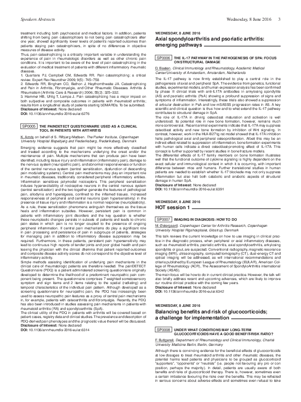 (PDF) SP0005 The Paindetect Questionnaire Used as A Clinical Tool in ...