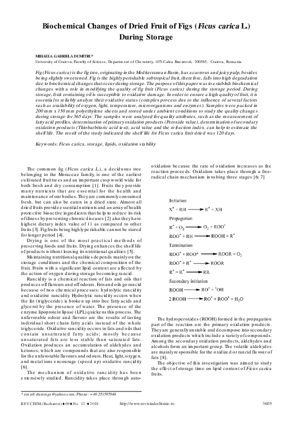 (PDF) Biochemical Changes of Dried Fruit of Figs (Ficus carica L ...