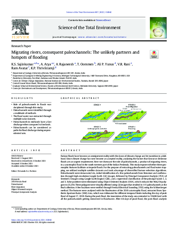 (PDF) Migrating rivers, consequent paleochannels: The unlikely partners ...