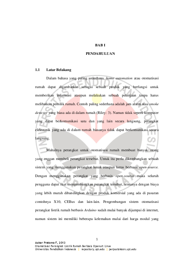  pdf sistem otomatisasi perangkat listrik rumah berbasis openwrt linux