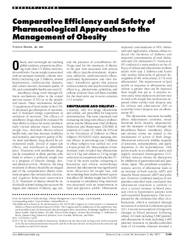 (PDF) Comparative Efficiency and Safety of Pharmacological Approaches ...