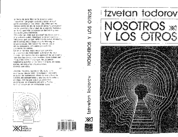 Nosotros Y Los Otros Todorov Pdf