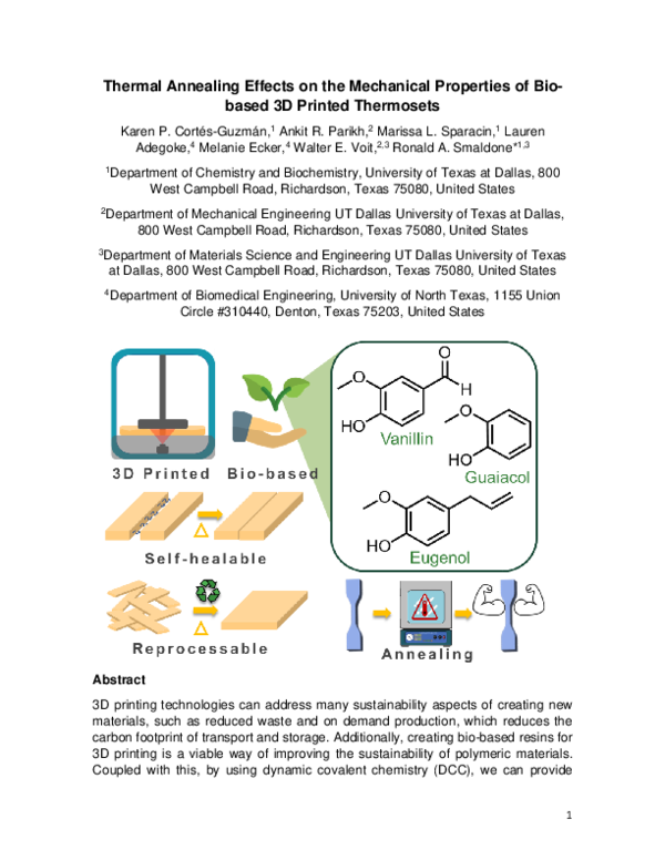 (PDF) Thermal annealing effects on the mechanical properties of bio ...