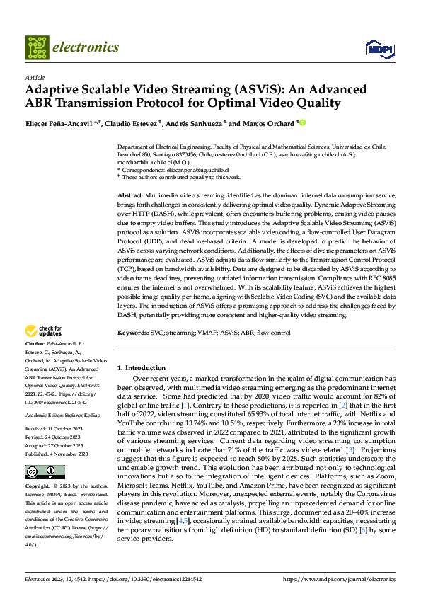 (PDF) Adaptive Scalable Video Streaming (ASViS): An Advanced ABR ...