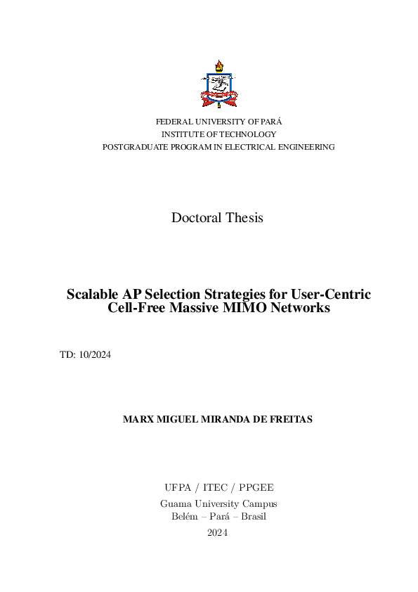 (PDF) Scalable AP Selection Strategies for User Centric Cell Free ...