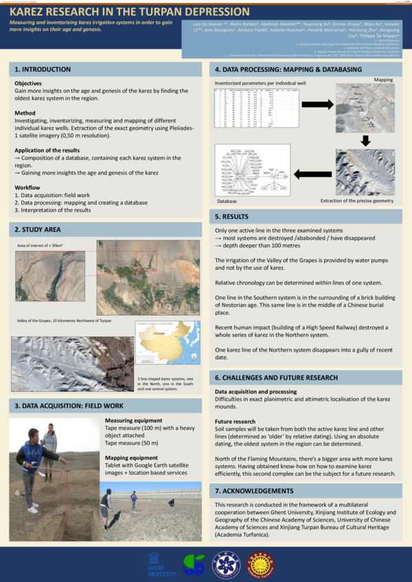 (PDF) Karez research in the Turpan Depression : measuring and ...
