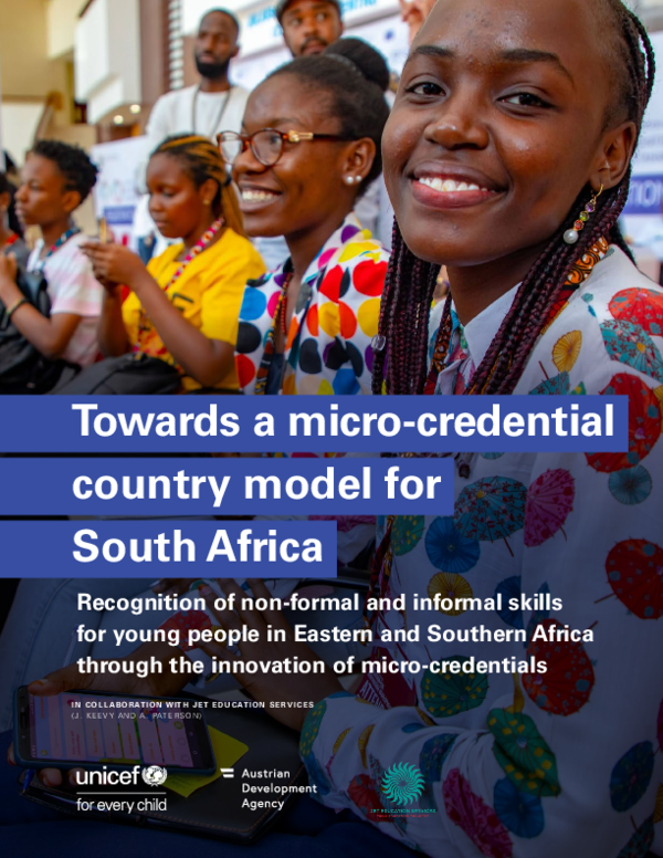 (PDF) Towards a micro-credential country model for South Africa