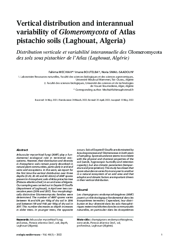 (PDF) Vertical distribution and interannual variability of ...