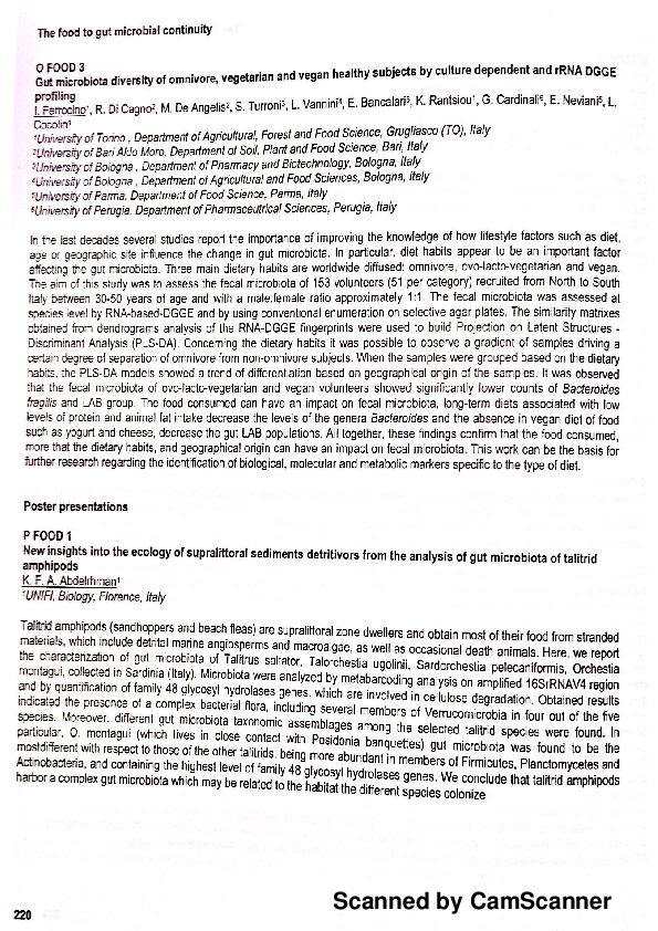 (PDF) Gut microbiota diversity of omnivore, vegetarian and vegan ...