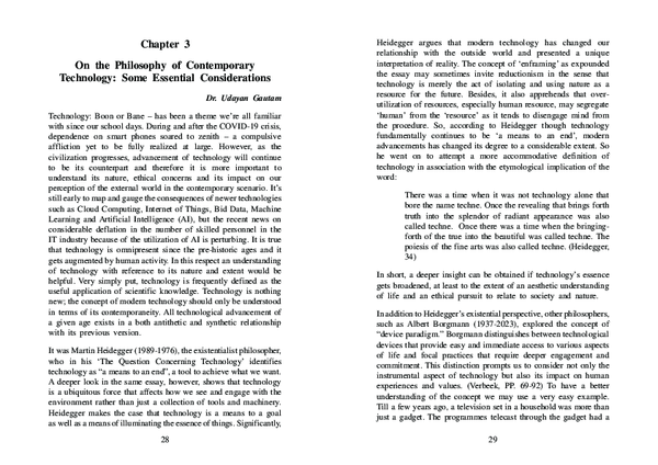 (PDF) On the Philosophy of Contemporary Technology