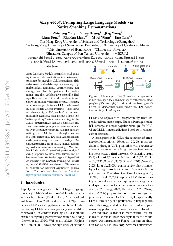 (PDF) Speak Like a Native: Prompting Large Language Models in a Native ...