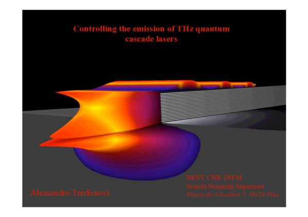 (PDF) Controlling the emission of THz Quantum Cascade Lasers