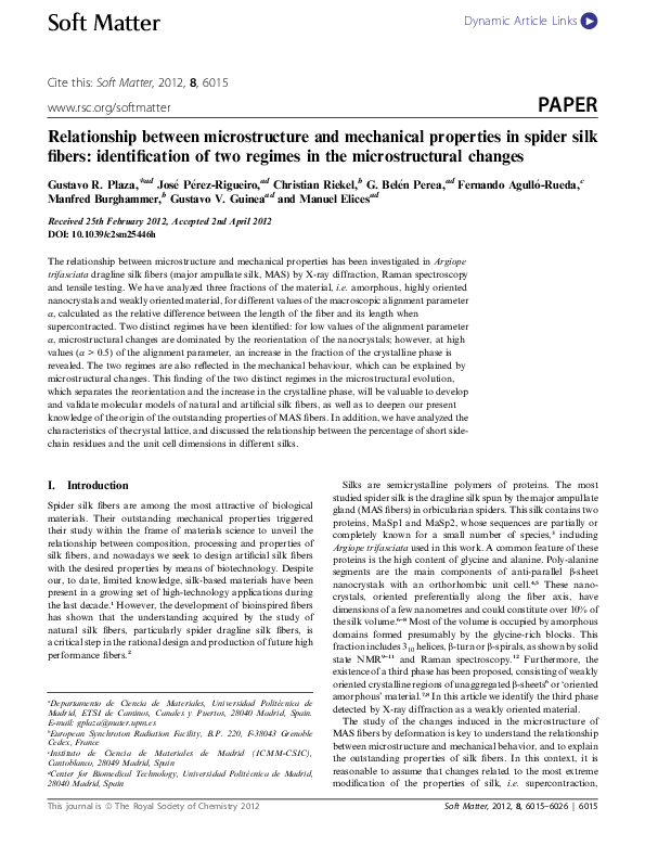 (PDF) Relationship between microstructure and mechanical properties in ...