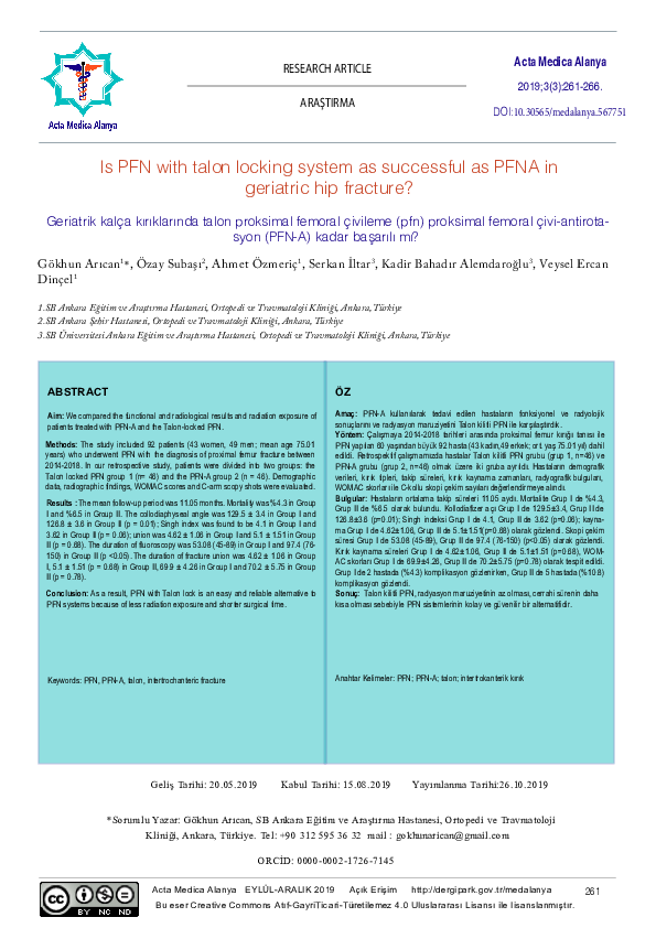 (PDF) Is PFN with talon locking system as successful as PFNA in ...