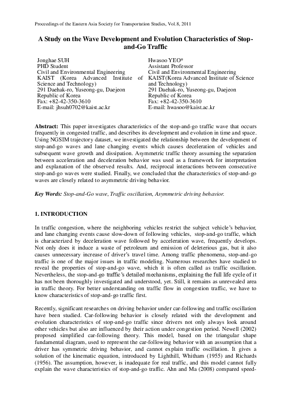 (PDF) A Study on the Wave Development and Evolution Characteristics of ...