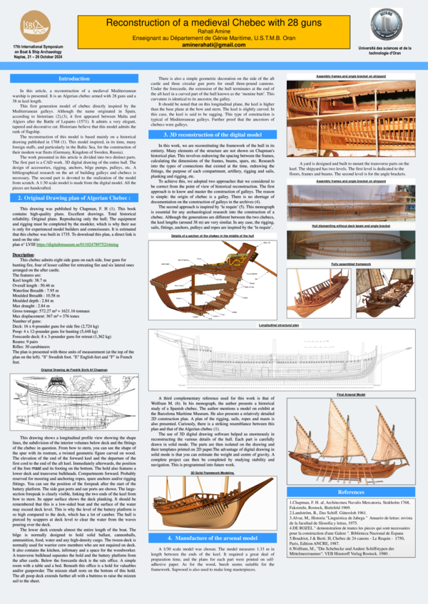 (PDF) Reconstruction of a medieval Chebec with 28 guns