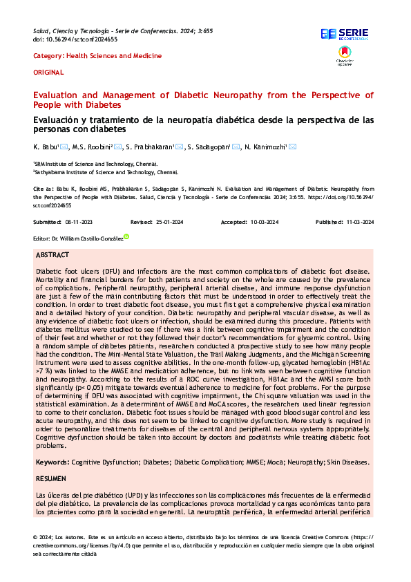 (PDF) Evaluation and Management of Diabetic Neuropathy from the ...