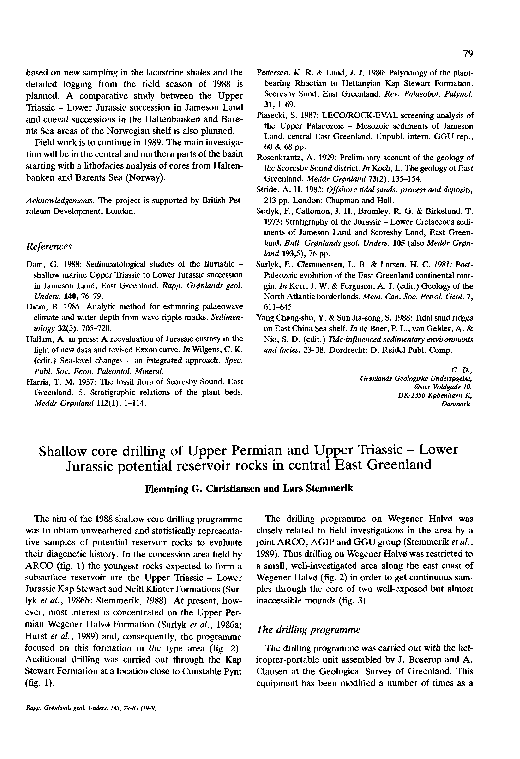 (PDF) Shallow core drilling of Upper Permian and Upper Triassic – Lower ...