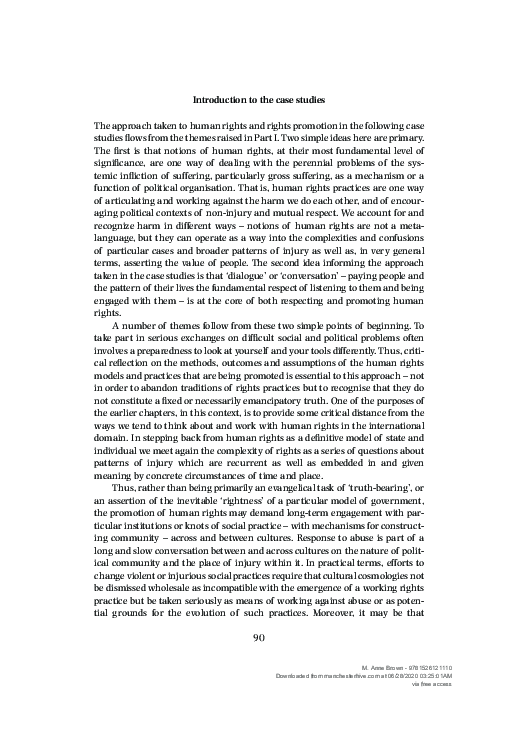 (PDF) Introduction to the case studies