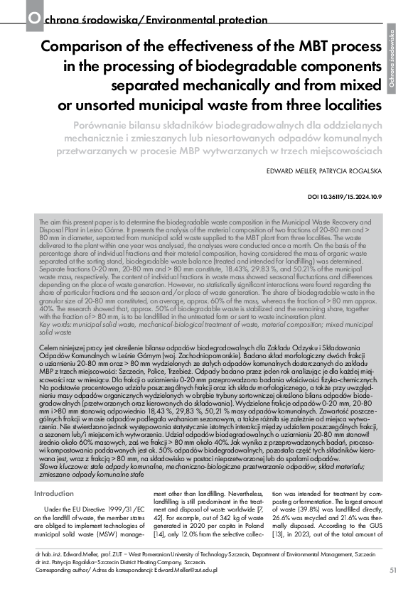 (PDF) Comparison of the effectiveness of the MBT process in the ...