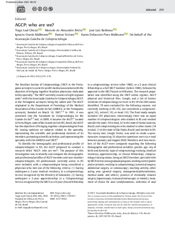(PDF) AGCP: who are we?