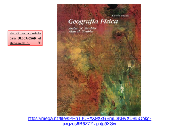 (PDF) Geografía Física (1989). Arthur Newell Strahler.