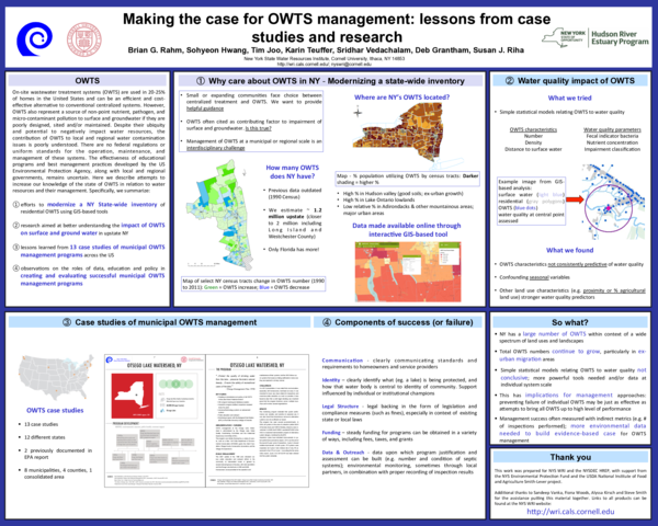 (PDF) Making the case for OWTS management: lessons from case studies ...