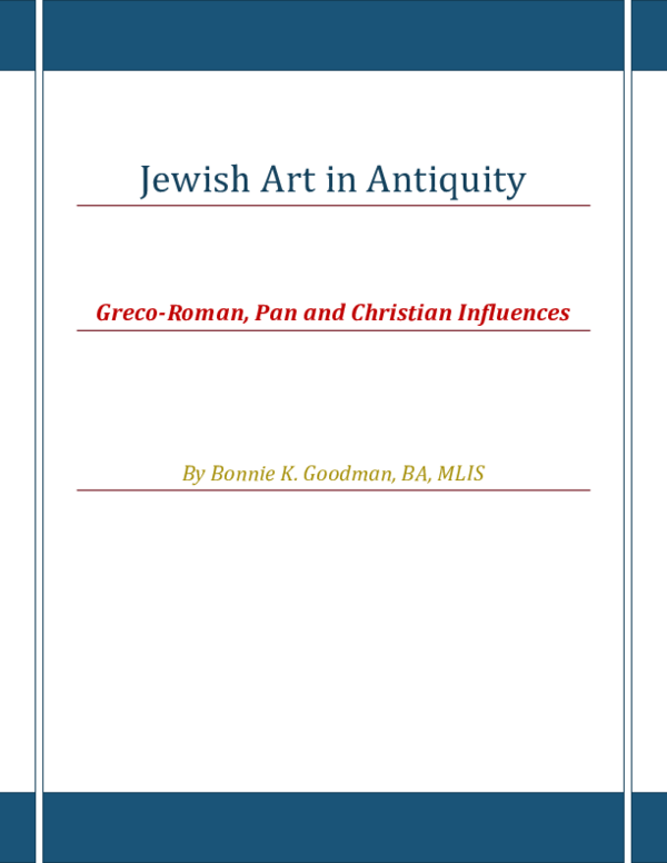 (PDF) Jewish Art in Antiquity: Greco-Roman, Pan and Christian Influences