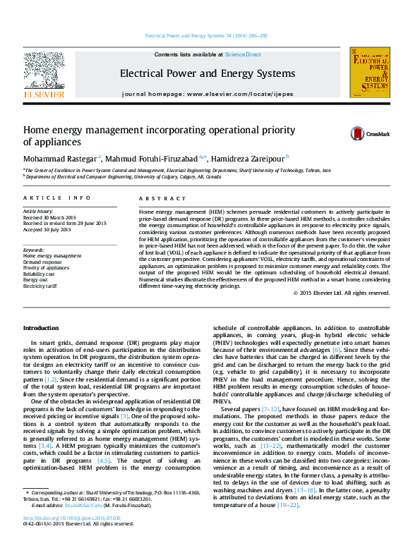 (PDF) Home energy management incorporating operational priority of ...