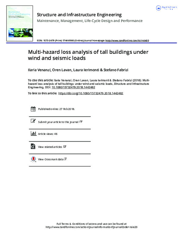 (PDF) Multi-hazard loss analysis of tall buildings under wind and ...