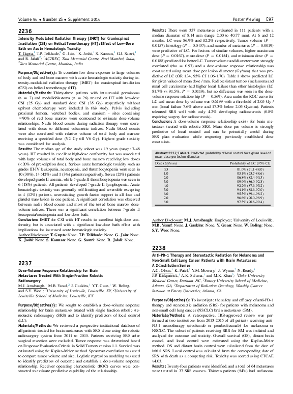 (PDF) Intensity Modulated Radiation Therapy (IMRT) for Craniospinal ...