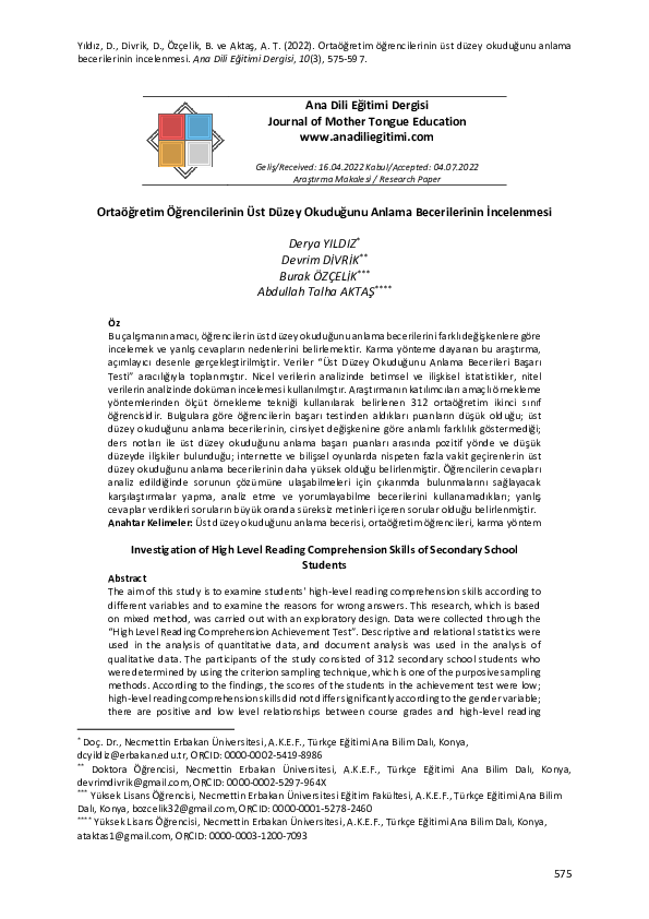 pdf-investigation-of-high-level-reading-comprehension-skills-of