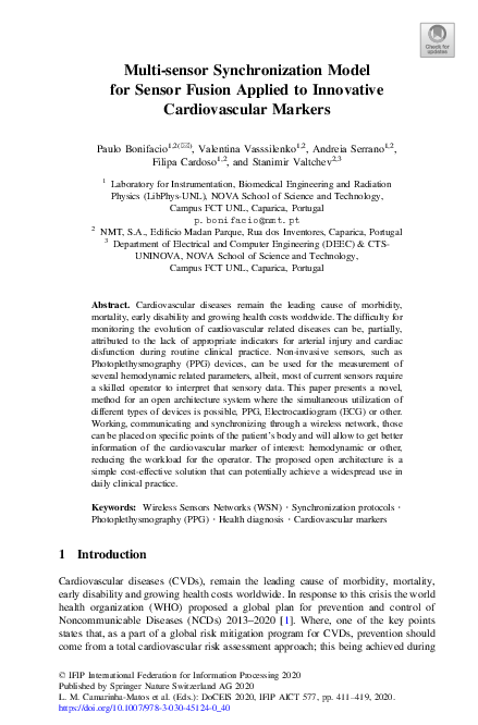 (PDF) Multi-sensor Synchronization Model for Sensor Fusion Applied to ...