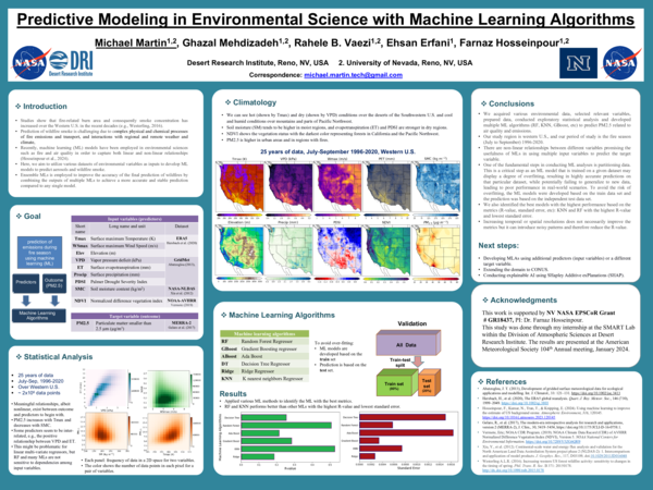 (PDF) Predictive Modeling in Environmental Science with Machine ...