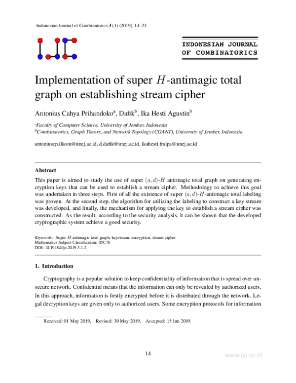 (PDF) Implementation of super H-antimagic total graph on establishing ...