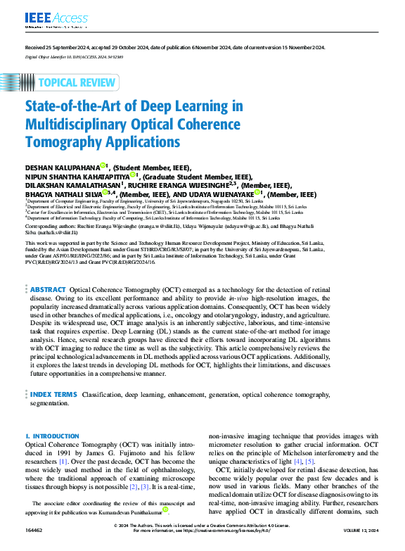 (PDF) State-of-the-Art of Deep Learning in Multidisciplinary Optical ...