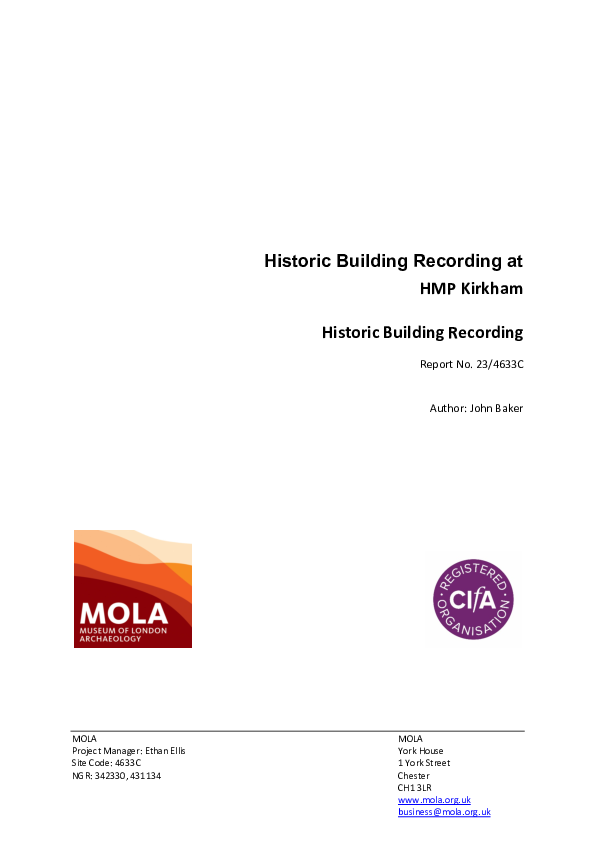(PDF) Historic Building Report