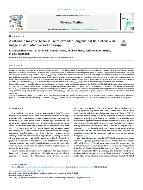 (PDF) A rationale for cone beam CT with extended longitudinal field-of ...