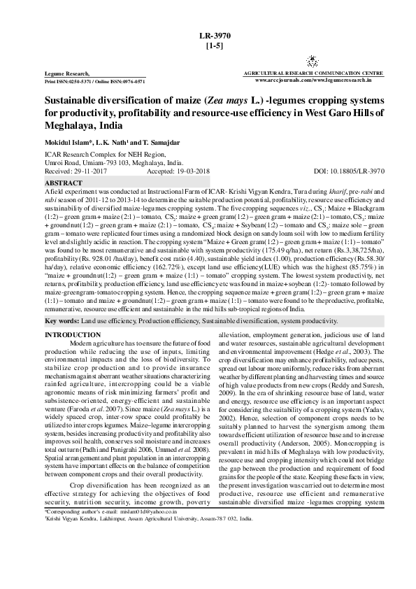 (PDF) Characterization of Mesorhizobium strains for salt tolerance and ...