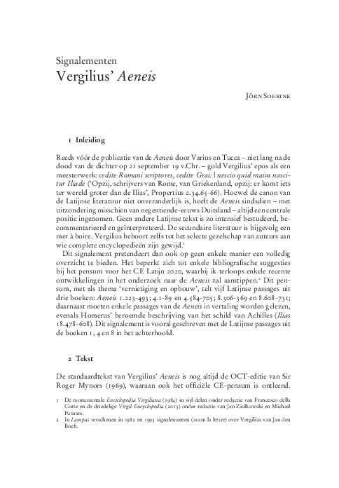 Pdf Vergilius Aeneis