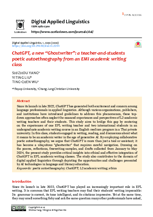 (PDF) Digital Applied Linguistics