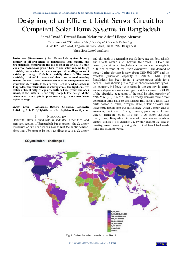Image showcasing (PDF) Designing of an Efficient Light Sensor Circuit for Competent ...