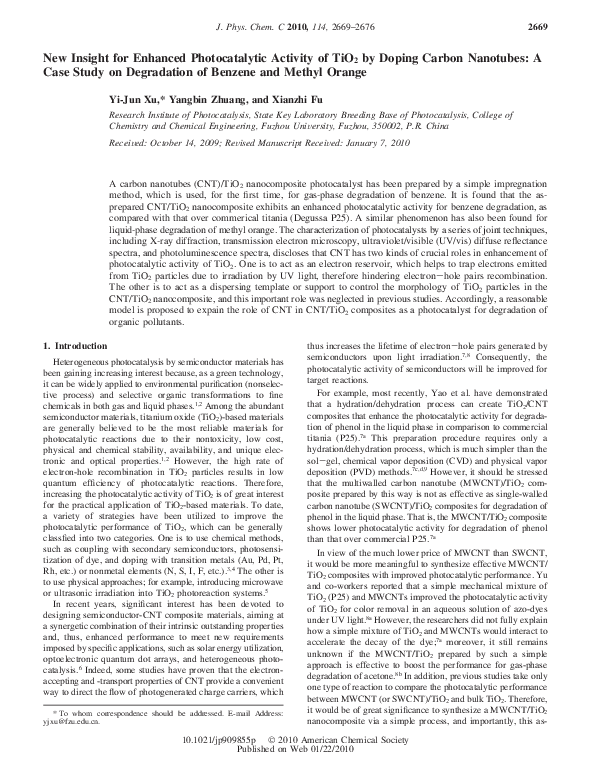 (PDF) New Insight for Enhanced Photocatalytic Activity of TiO2 by ...