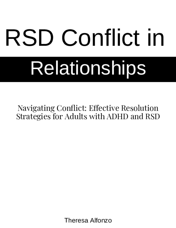 (PDF) Navigating conflict effective resolution strategies for adults ...