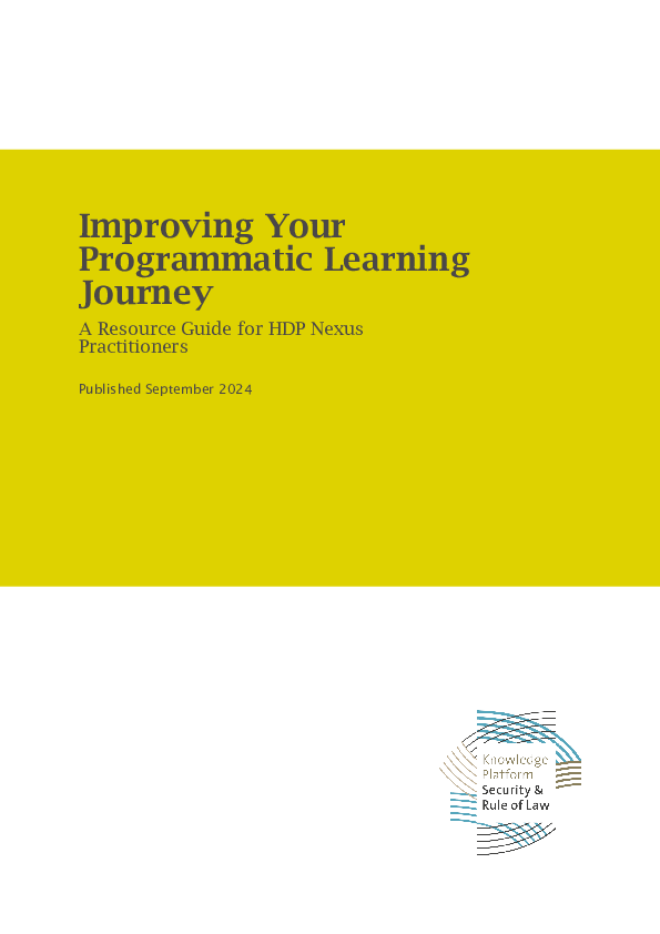 (PDF) Resource Guide for HDP Nexus Practitioners