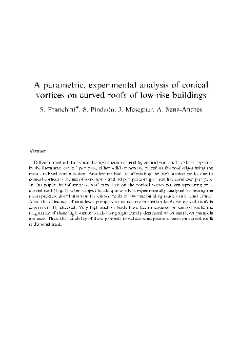 (PDF) A parametric, experimental analysis of conical vortices on curved ...